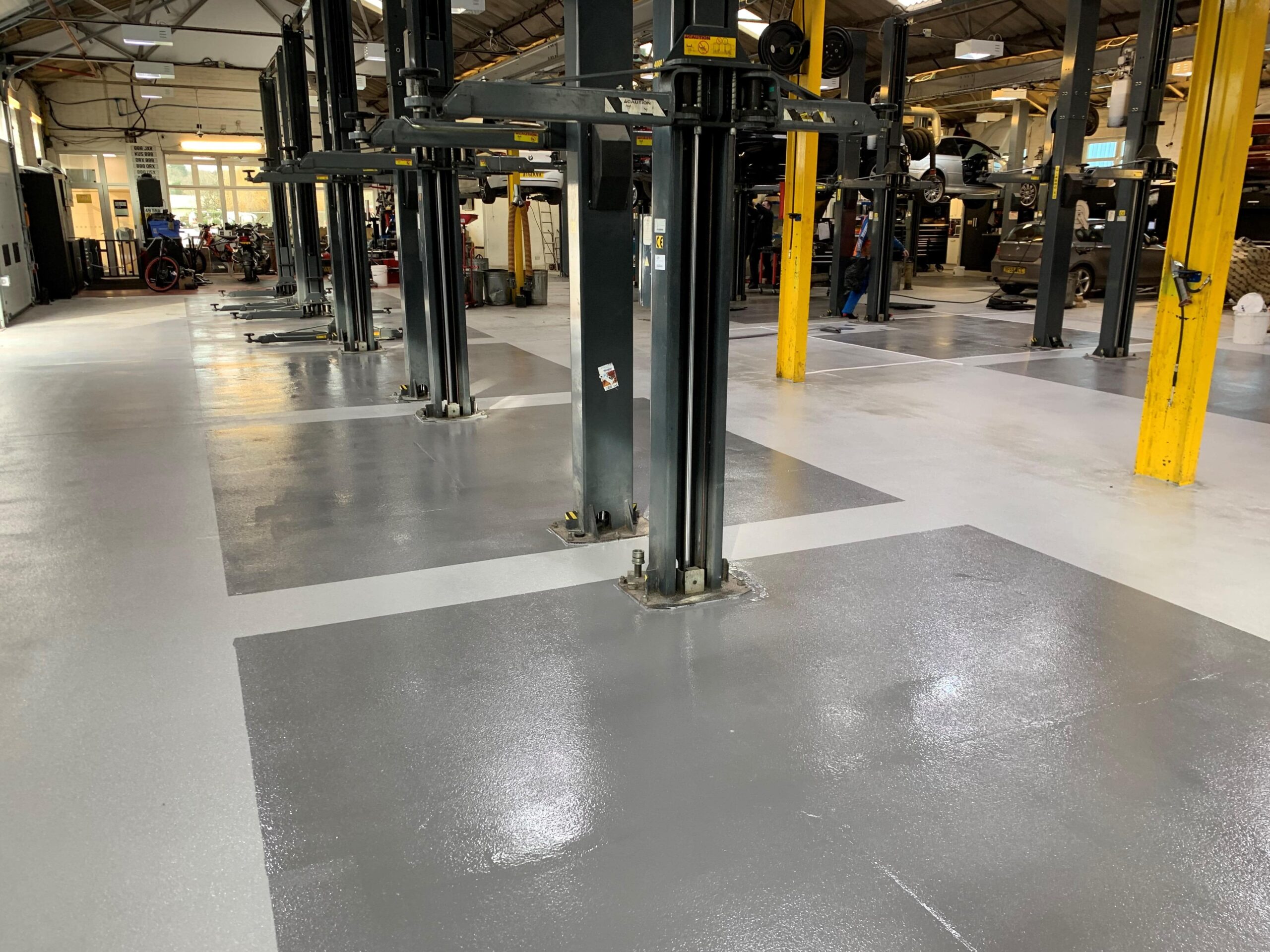 The cost-effectiveness of epoxy flooring allows the company to invest in other things.