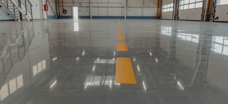 Epoxy floor influencing the decision of an Epoxy floor vs. polyurethane floor.