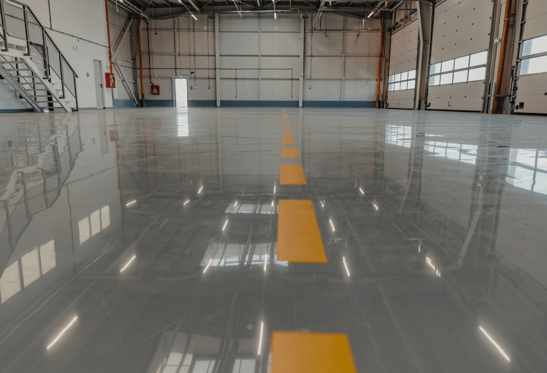 Epoxy floor influencing the decision of an Epoxy floor vs. polyurethane floor.